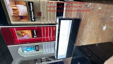 Display parfumstandaard voor dienstvrije winkel