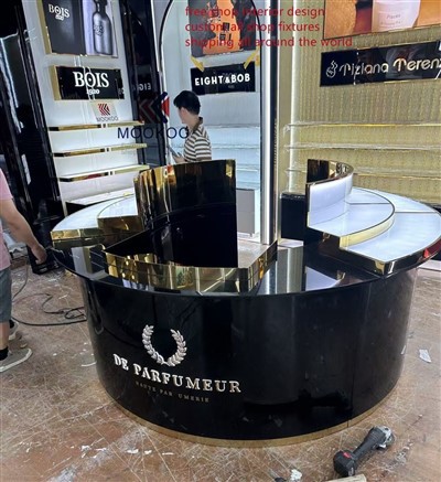 Moderne parfumweergave Kast voor dienstvrije winkel