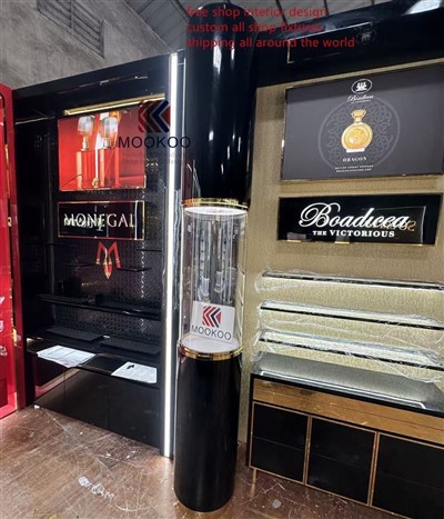 Moderne parfumdisplay cases voor dienstvrije winkel