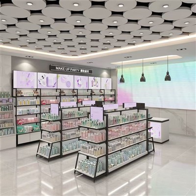 Retail parfum staat display planken