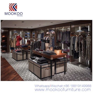 Man kleding winkel ontwerp