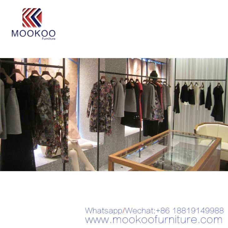 Woman Handbag And Shoe Store Display Shlef
