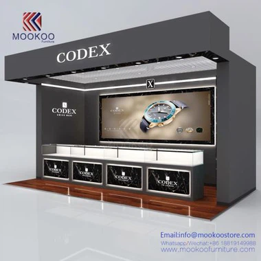 Mdf Watch Shopping Mall Display Kiosk