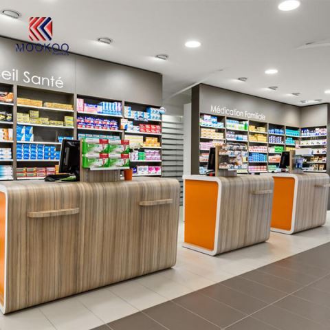 Professioneel aangepast apotheekscherm