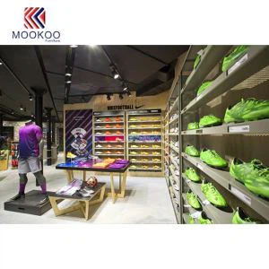 Uitrusting voor detailhandel in sportkleding