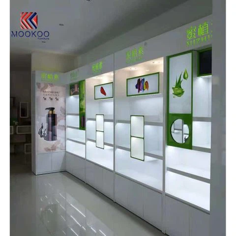 Eenvoudige make-up teller display